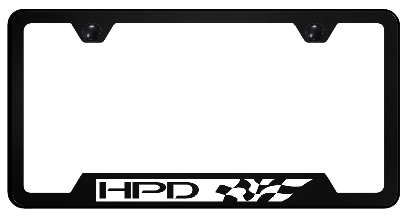HPD PC Notched Frame - UV Print on Black