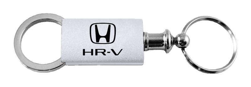 HR-V Anodized Aluminum Valet Key Fob - Silver
