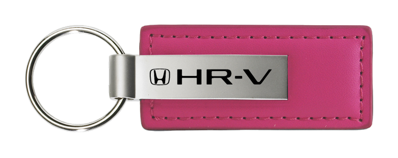 HR-V Leather Key Fob - Pink