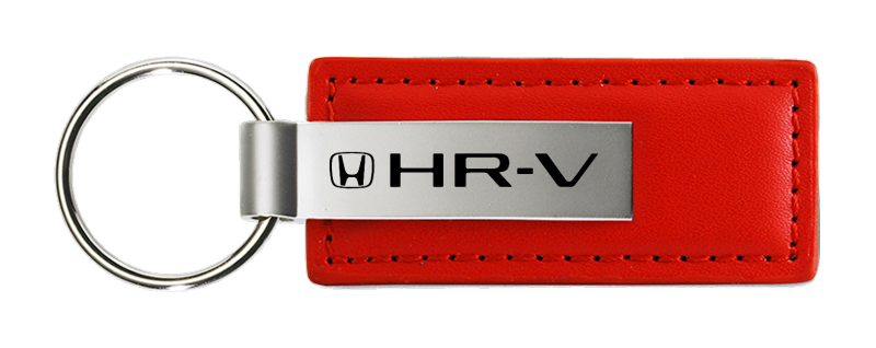 HR-V Leather Key Fob - Red