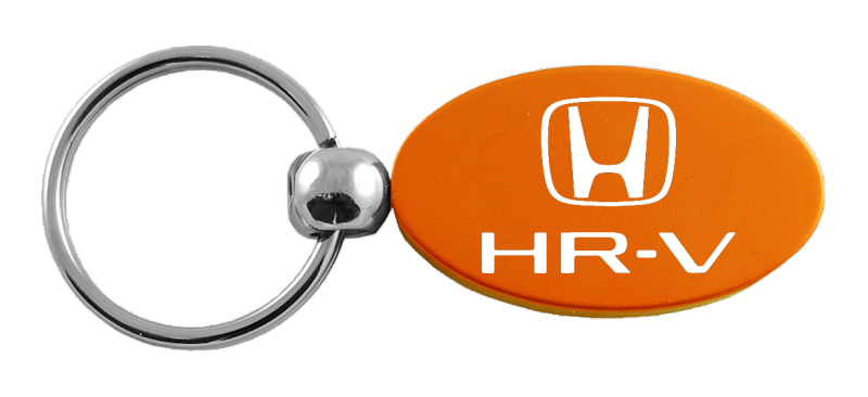 HR-V Oval Key Fob - Orange