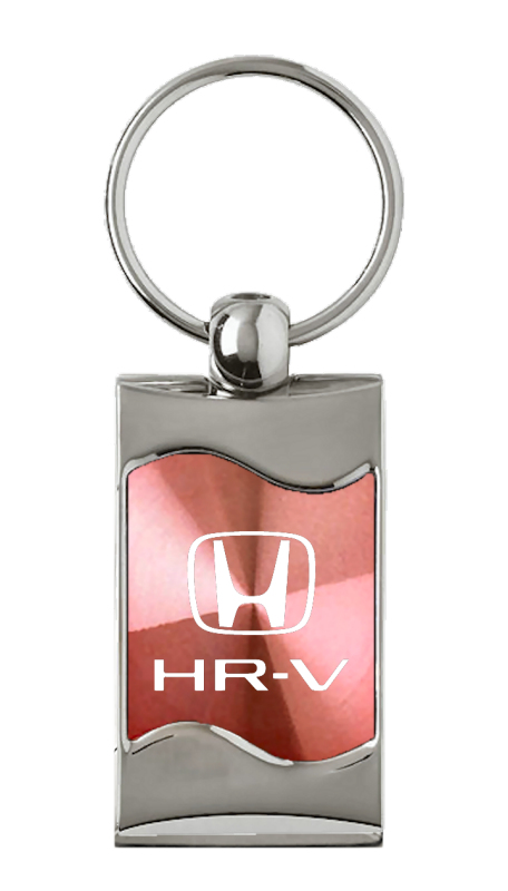 HR-V Rectangular Wave Key Fob - Pink
