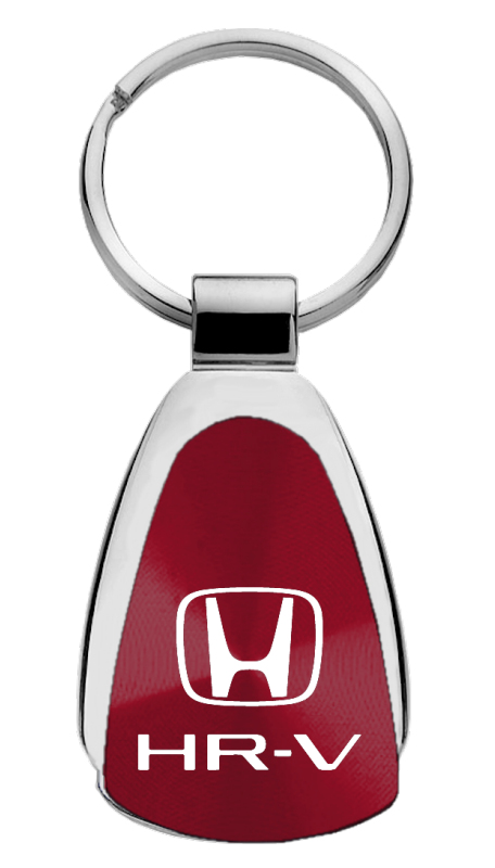 HR-V Teardrop Key Fob - Burgundy