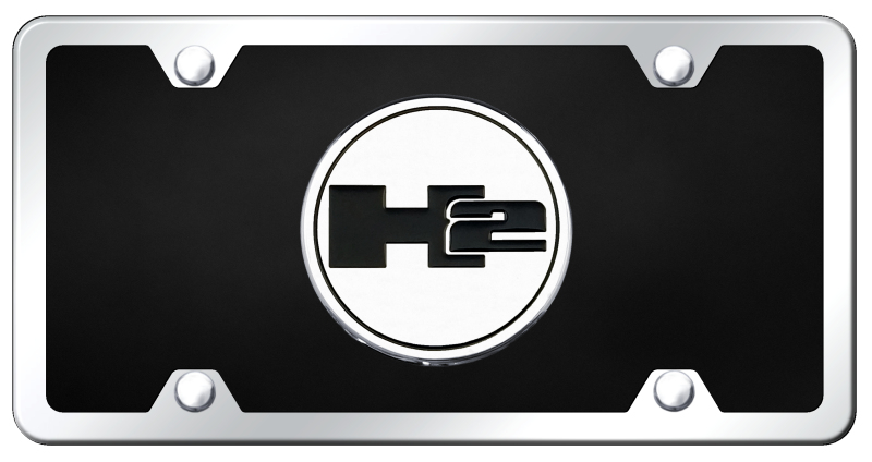 Hummer H2 Acrylic Kit - Chrome on Black