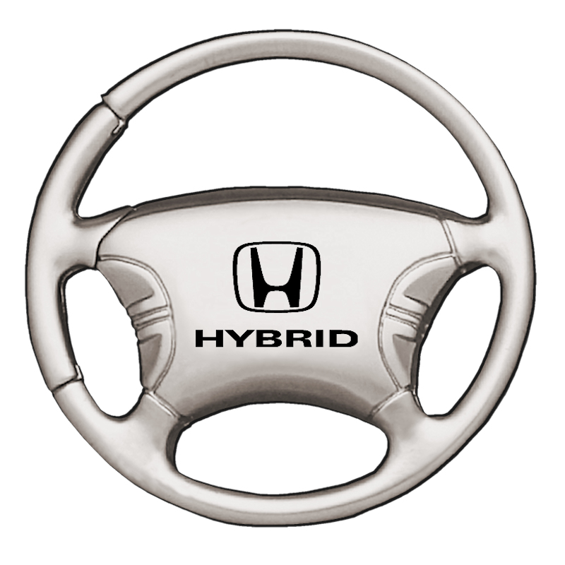 Hybrid (Honda) Steering Wheel Key Fob - Silver