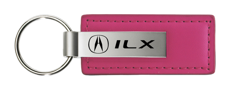 ILX Leather Key Fob - Pink