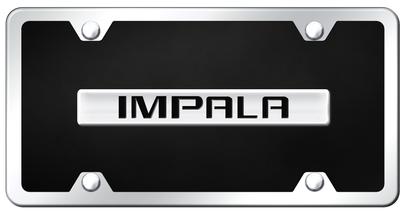 Impala Name Acrylic Kit - Chrome on Black