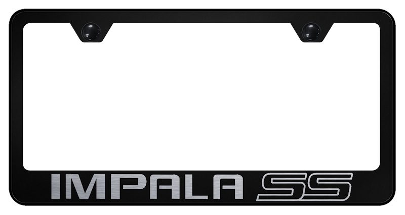 Impalla SS Stainless Steel Frame - Laser Etched Black