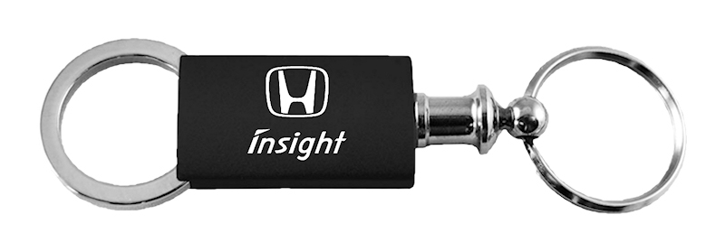 Insight Anodized Aluminum Valet Key Fob - Black
