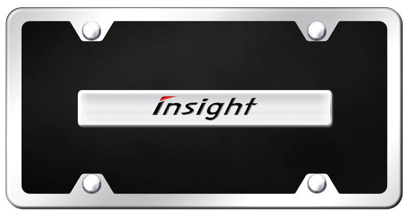 Insight Name Acrylic Kit - Chrome on Black