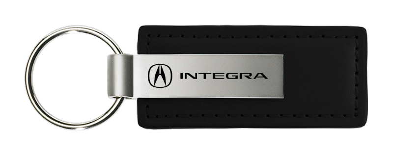 Integra Leather Key Fob - Black