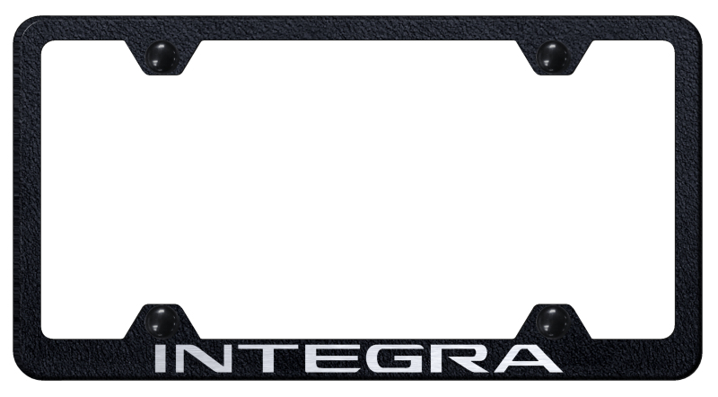 Integra Steel Wide Body Frame - Laser Etched Rugged Black