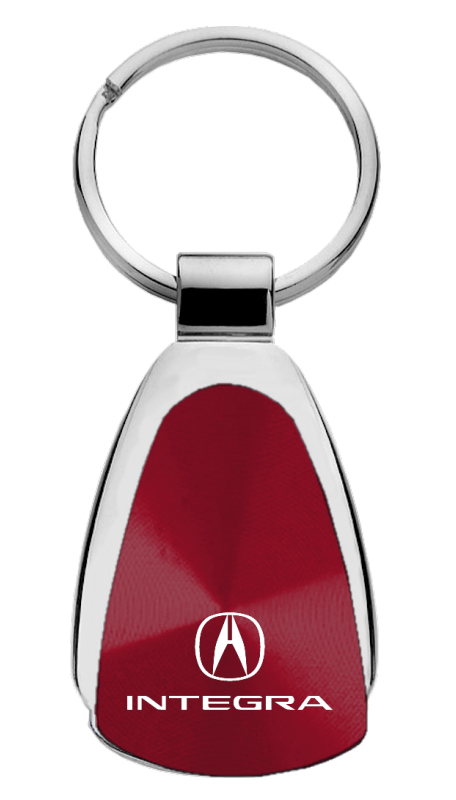 Integra Teardrop Key Fob - Burgundy