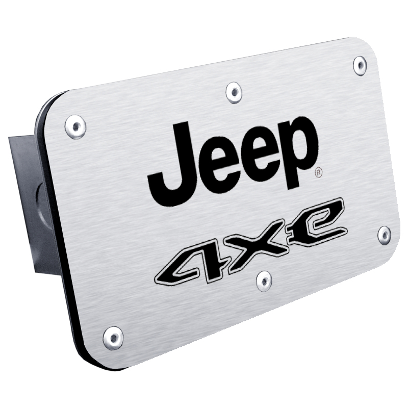 Jeep 4xe Class III Trailer Hitch Plug - Brushed