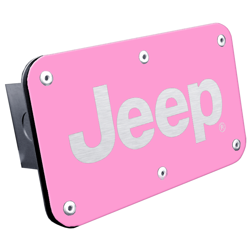 Jeep Class III Trailer Hitch Plug - Pink