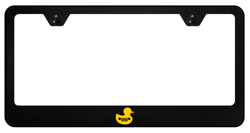 Jeep Duck Only PC Frame - UV Print on Black