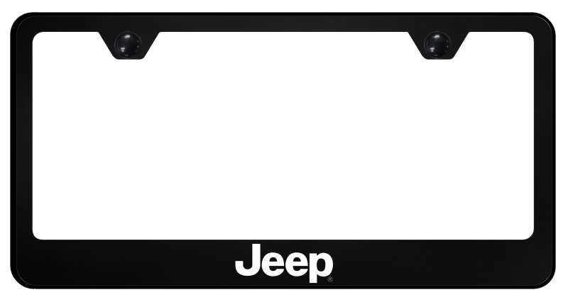 Jeep PC Frame - UV Print on Black