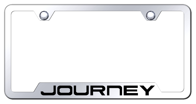 Journey Cut-Out Frame - Laser Etched Mirrored