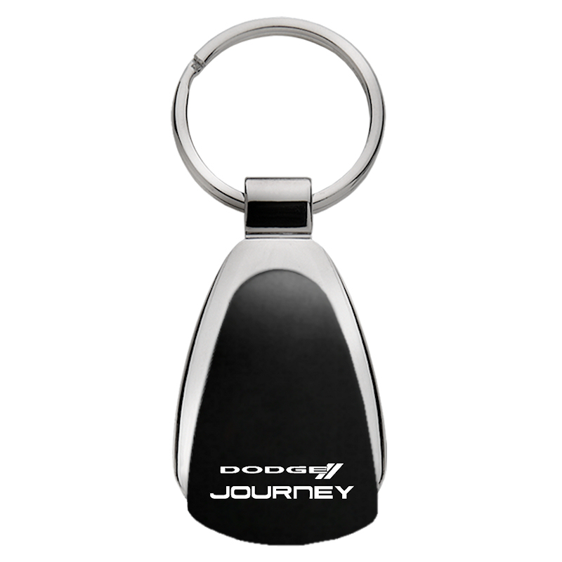 Journey Teardrop Key Fob - Black