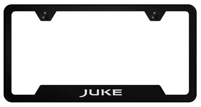 Juke Cut-Out Frame - Laser Etched Black