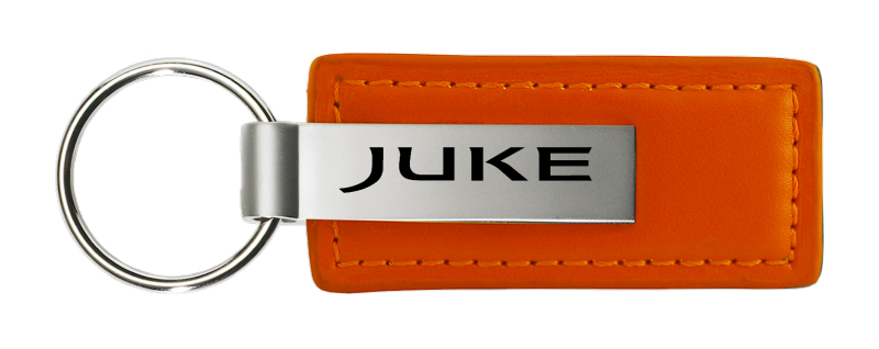 Juke Leather Key Fob - Orange