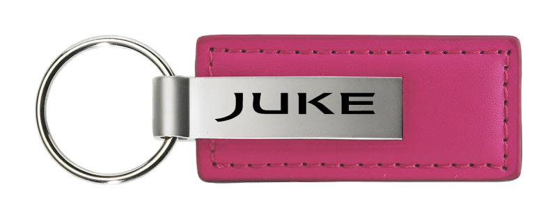 Juke Leather Key Fob - Pink