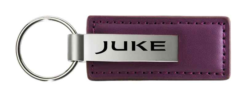 Juke Leather Key Fob - Purple