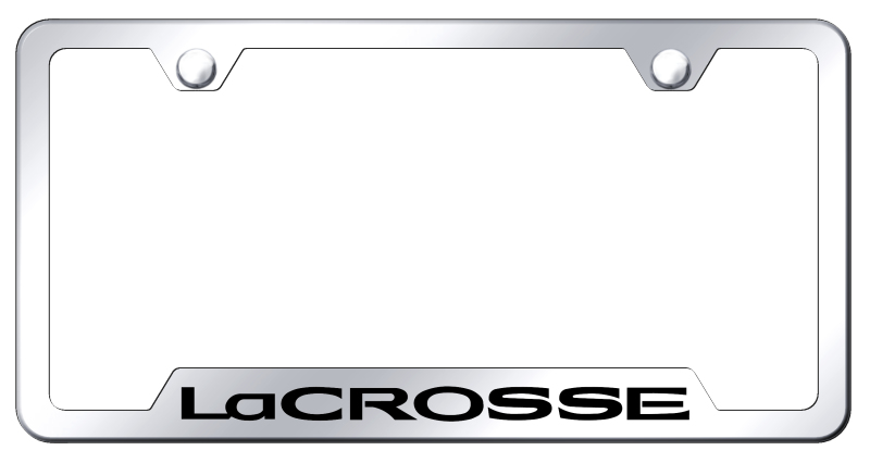 LaCrosse Cut-Out Frame - Laser Etched Mirrored