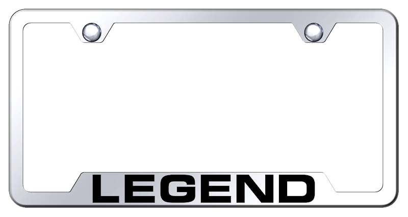 Legend Cut-Out Frame - Laser Etched Mirrored