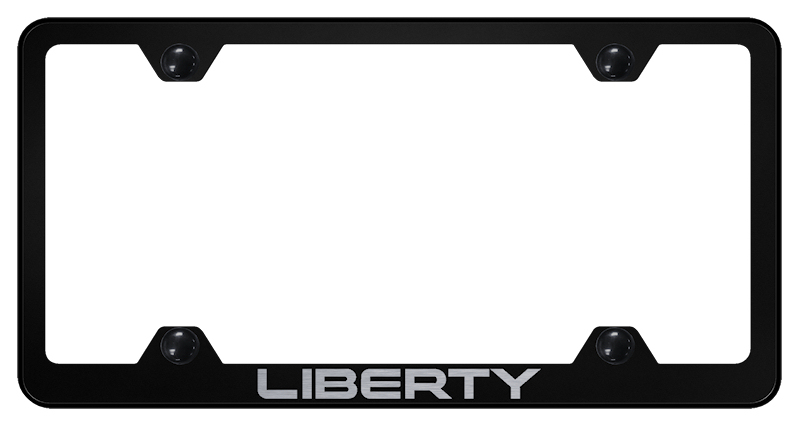 Liberty Steel Wide Body Frame - Laser Etched Black