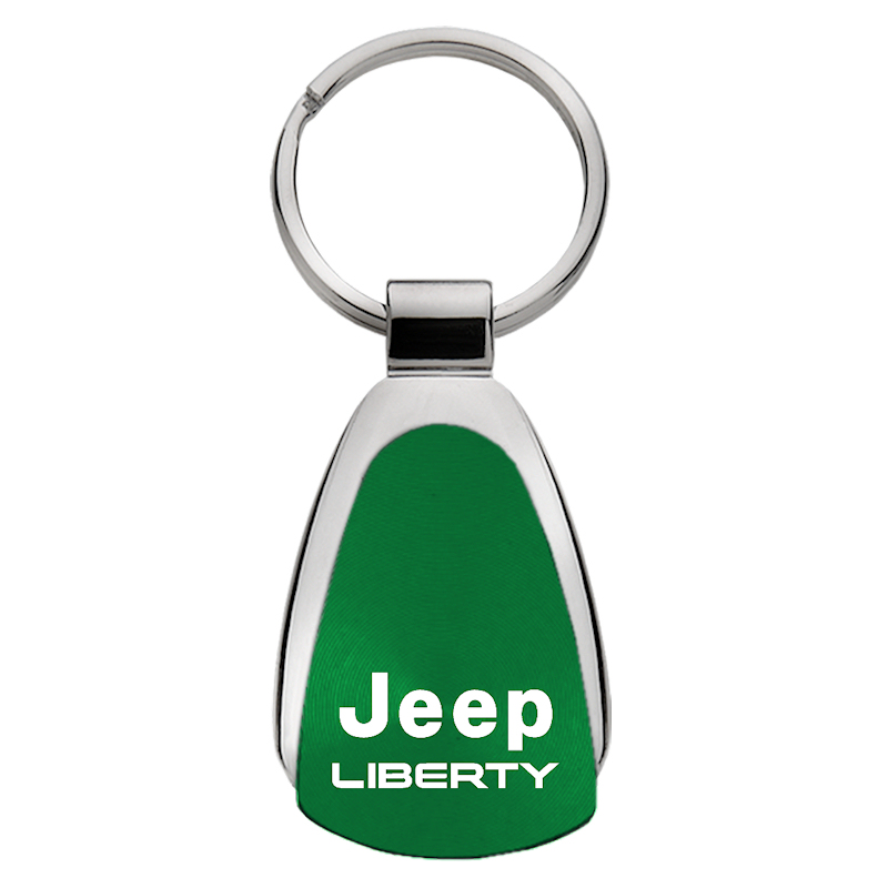 Liberty Teardrop Key Fob - Green