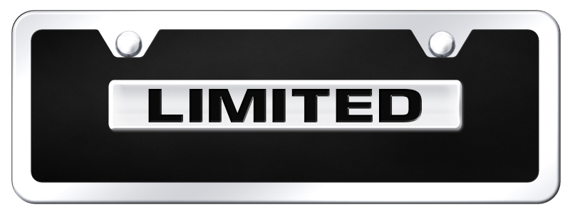 Limited Name Acrylic Mini Kit - Chrome on Black