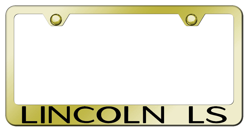 Lincoln LS Stainless Steel Frame - Laser Etched Gold