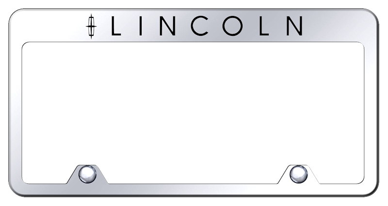 Lincoln Steel Truck Frame - Laser Etched Mirrored