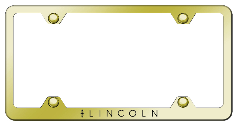 Lincoln Steel Wide Body Frame - Laser Etched Gold