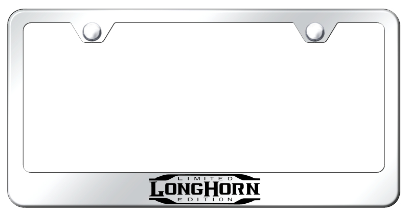 Longhorn Limited Edition Stainless Frame - Etched Mirrored