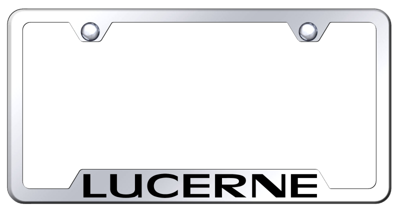 Lucerne Cut-Out Frame - Laser Etched Mirrored