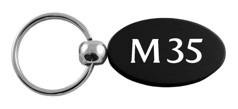 M35 Oval Key Fob - Black