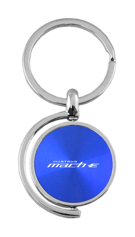 Mach-E Spinner Key Fob - Blue