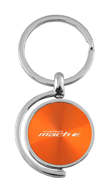 Mach-E Spinner Key Fob - Orange