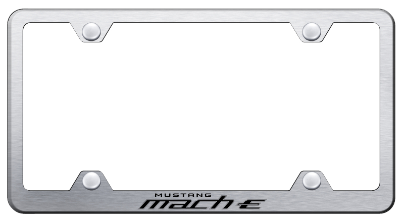 Mach-E Steel Wide Body Frame - Laser Etched Brushed