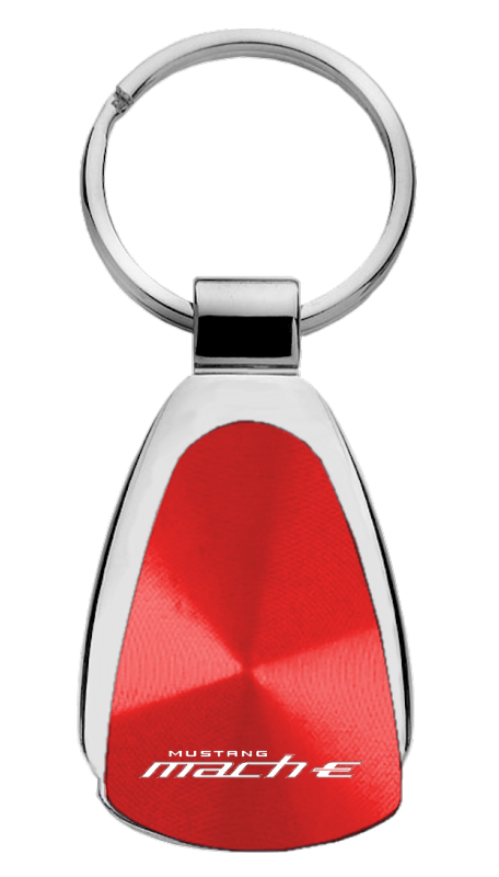 Mach-E Teardrop Key Fob - Red