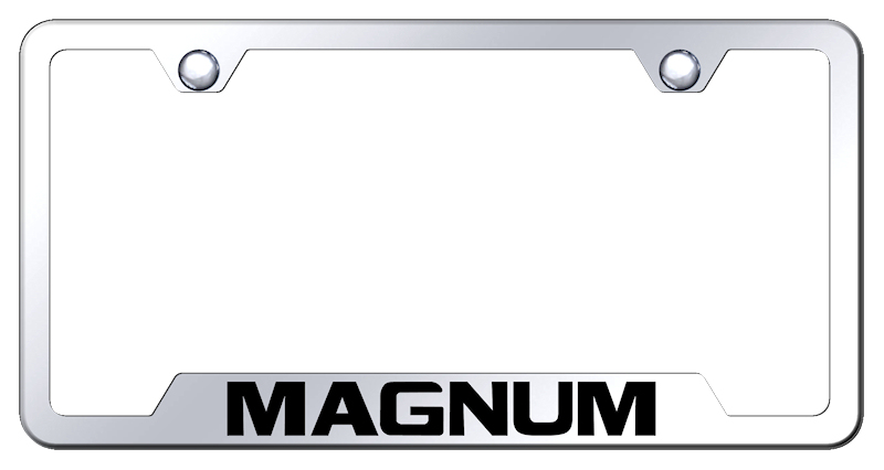 Magnum Cut-Out Frame - Laser Etched Mirrored