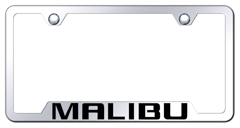 Malibu Cut-Out Frame - Laser Etched Mirrored