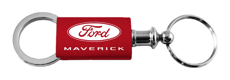 Maverick 2022 Anodized Aluminum Valet Key Fob - Red