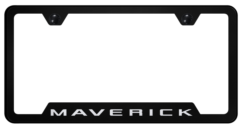 Maverick 2022 Cut-Out Frame - Laser Etched Black