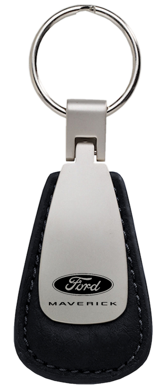 Maverick 2022 Leather Teardrop Key Fob - Black