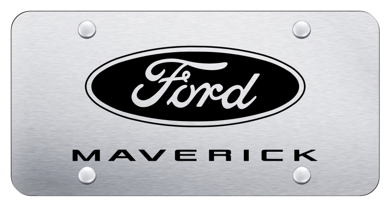 Maverick 2022 License Plate - Laser Etched Brushed