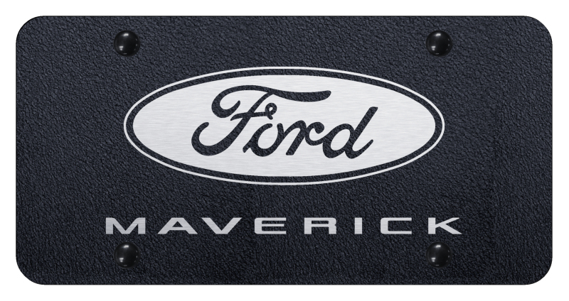 Maverick 2022 License Plate - Laser Etched Rugged Black