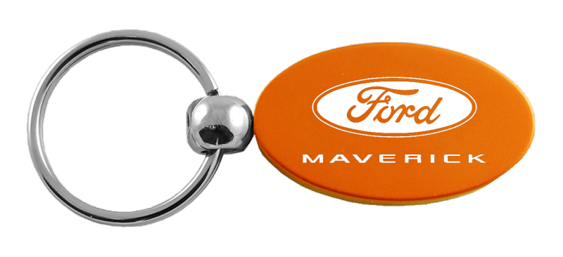 Maverick 2022 Oval Key Fob - Orange